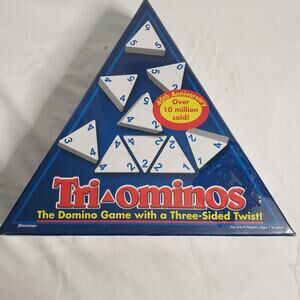 Triominos‎ Domino Game With Three Sided Twist New Sealed 2-6 Players Age 7+